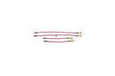 Front & Rear SS Braided Brake Hose Kit