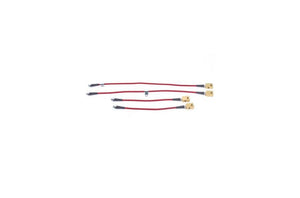 PowerStop 09-12 Nissan 370Z Kit de manguera de freno trenzado SS delantero y trasero (psbBH00087)