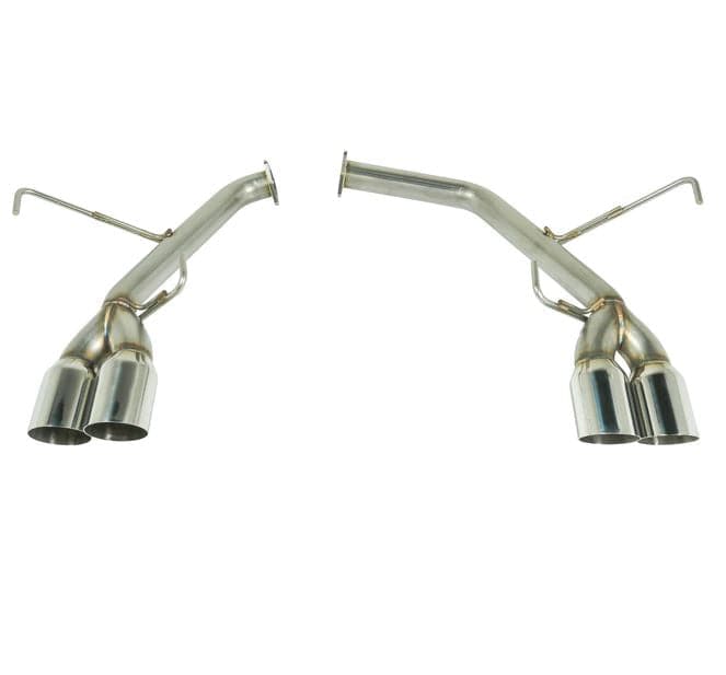 Observación 15-21 Subaru SPT WRX/STI Escape trasero del eje con punta de pared simple de acero inoxidable (remRO-TSSP-S)