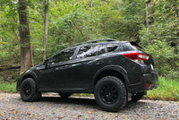 Rally Armor 18-19 Subaru Crosstrek Lift/AT Guardabarros rojo UR con logotipo blanco (solo delantero)