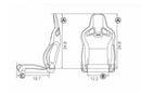 Recaro Cross Sportster ORV Passenger Seat | Black Vinyl/Grey Vinyl