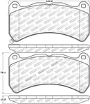 Pastillas de freno delanteras StopTech Performance 18-22 WRX STi