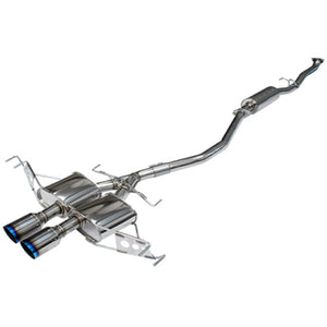HKS Legamax Premium Cat-Back Exhaust - 2017+ Honda Civic Hatchback (31021-AH004)