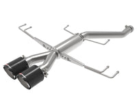 aFe Takeda 2.5in 304SS Axle-Back Exhaust System 17-19 Honda Civic Type R L4-2.0L (t) (49-36626-C)