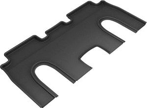 3D MAXpider 2016-2018 Tesla Model X 6-Seats w/ Console Kagu 2nd Row Floormats - Black (L1TL00821509)