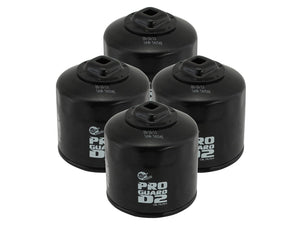 aFe Pro GUARD D2 Oil Filter 13-17 Scion FR-S / Subaru BRZ H4-2.0L (4 Pack) (44-LF018-MB)