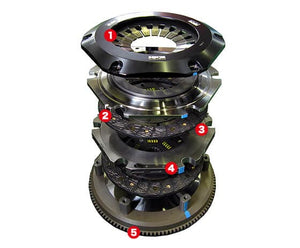 HKS 92-96 TOYOTA CRESTA LA CLUTCH TWIN JZX110 1JZ-GTE (26011-AT001)