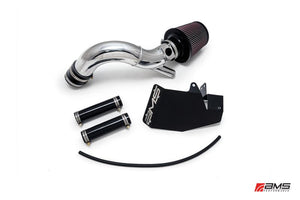 AMS Performance Intake w/Breather Bung - Polished | 2008-2015 Mitsubishi EVO X