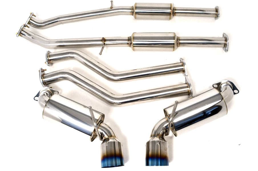 Agency Power 2009-2018 Nissan 370Z Catback Puntas de escape de titanio (AP-Z34-170T)