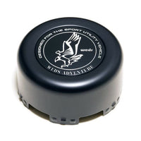 WEDS BLACK ADVENTURE MID HEIGHT FRONT CENTER CAPS ( SET OF 4 )