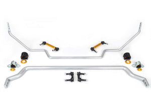 Whiteline 09-18 Nissan GT-R (Premium) / 12-16 GT-R Black Edition Kit de barra estabilizadora delantera y trasera (BNK008)