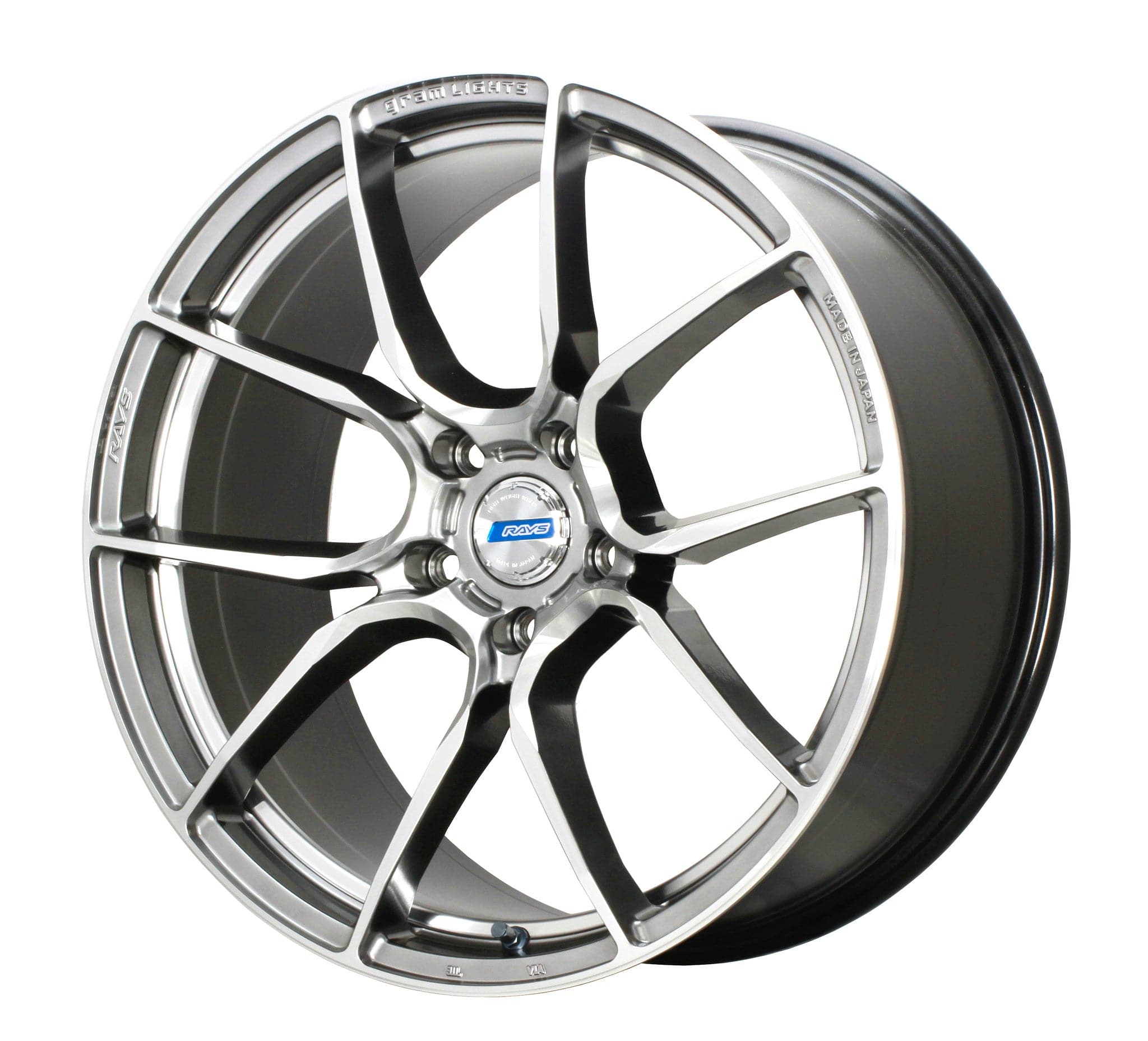 Gram Lights 57ANA 19X9.5 +42 5-120 SHINING SILVER DC MACHINING