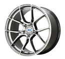 Gram Lights 57ANA 19X8.0 +45 5-112 SHINING SILVER DC MACHINING