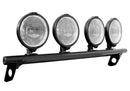 N-Fab Light Bar 16-17 Toyota Tacoma - Tex. Black - Light Tabs