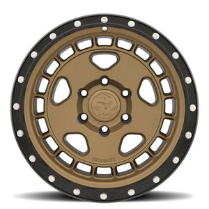 quince52 Turbomac HD 17x8.5 6x139.7 0mm ET 106.2mm Rueda de bronce con bloque de orificio central (THDBB-178569-00)