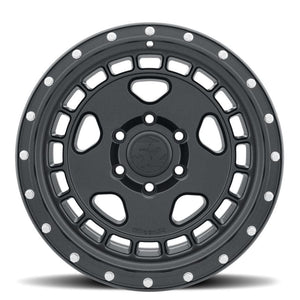 quince52 Turbomac HD 17x8.5 6x135 0mm ET 87.1mm Rueda negra de asfalto con orificio central (THDAB-178565-00)