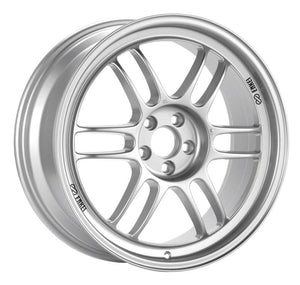 Rueda plateada Enkei RPF1 16x7 4x100 43 mm con compensación y diámetro de 73 mm (3796704943SP)