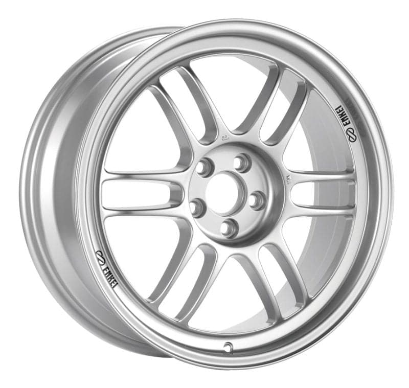 Enkei 93-98 Toyota Supra RPF1 17x10 5x114.3 38 mm Offset 73 mm Diámetro Rueda plateada (3797106538SP)