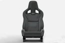 RECARO Black Leather Cross Sportster CS w/Heat Driver Seat