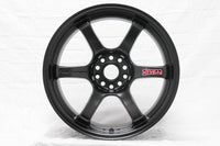 Gram Lights 57DR 18x10.5 +12 5-114.3 Semi Gloss Black Wheel
