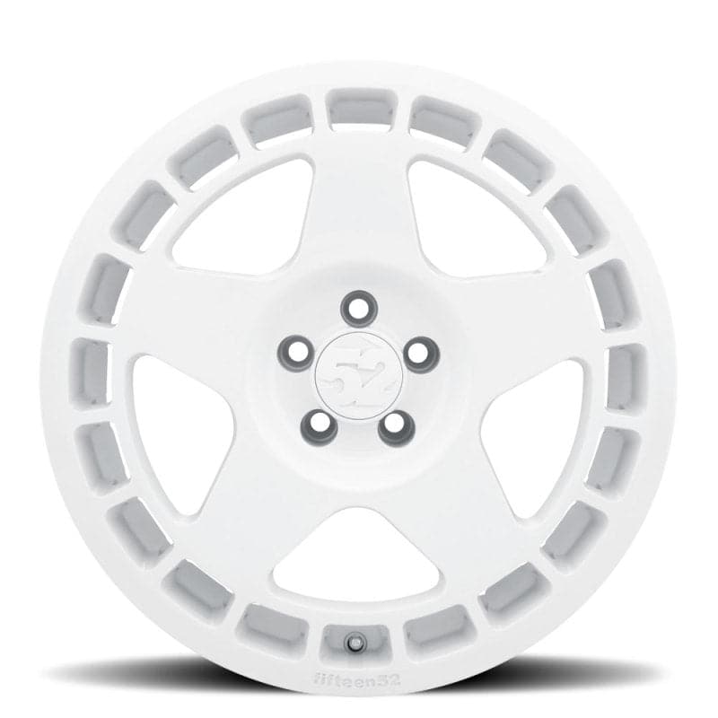 fifteen52 Turbomac 18x8.5 5x108 42mm ET 63.4mm Center Bore Rally White Wheel (TURRW-88558+42)