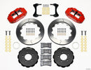 Wilwood Narrow Superlite 6R Front Hat Kit 12.88in Red 2006-Up Civic / CRZ
