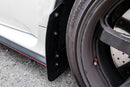 Rally Armor 17+ Honda Civic Type R UR Faldilla guardabarros blanca con logotipo rojo