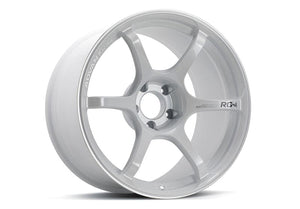 Advan RG-4 18x10.5 +32 5-112 Racing White Metálico y Rueda de Anillo