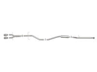 aFe Takeda 17-21 Honda Civic Si Sedan Sistema de escape Cat-Back de 2.5 pulgadas con puntas pulidas