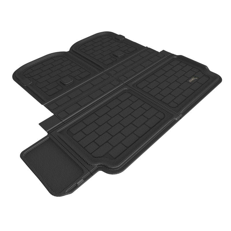 3D Maxpider 2022+ Tesla Model X Behind 2nd Row Cross Fold Kagu Black Cargo Liner (M1TL0431309)