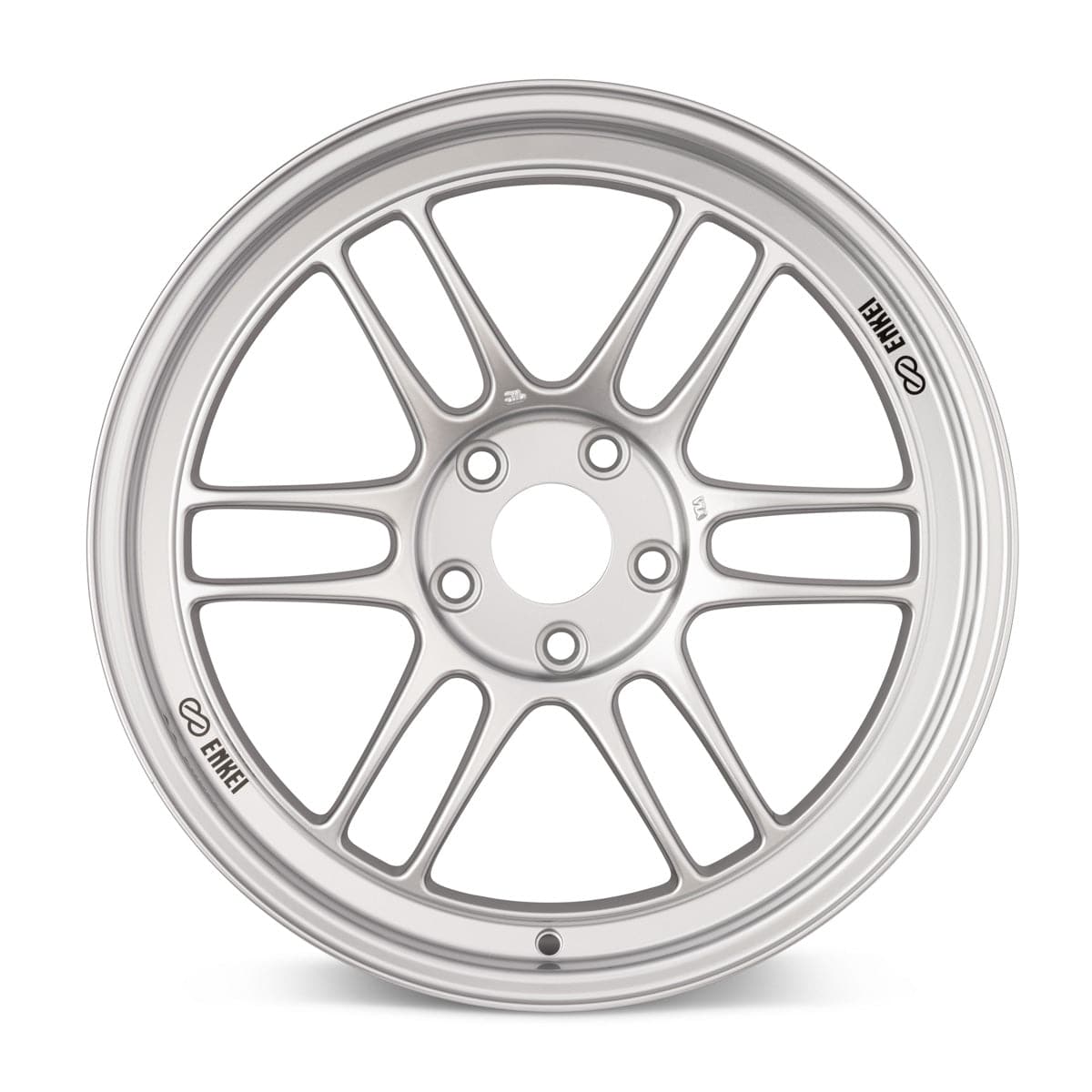 Enkei RPF1 18x9.5 5x114.3 45mm Offset 73mm Bore Silver Wheel (3798956545)