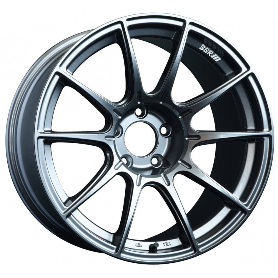 SSR GTX01 18x10.5" +22 5x114.3 Wheel in Dark Silver