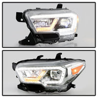 Toyota Tacoma 2016-2019 TRD Models Only, Full LED DRL Projector Headlights
