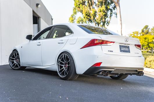 Observación Escape con eje trasero de pared simple quemado para Lexus IS200T / IS300 / IS350 RWD AWD 2017+