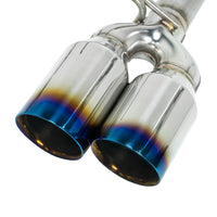 Observación Silenciador quemado de 4 pulgadas Eliminar escape para Subaru WRX y WRX STI 2015+