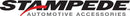 Stampede 2016-2021 Toyota Tacoma Extended Cab Pickup Tape-Onz Deflector de viento lateral 2 piezas - Humo