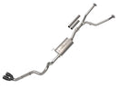 aFe 2022 Toyota Tundra V6-3.5L (tt) Vulcan Series 2.5in to 3in 304 SS Cat-Back Exhaust w/ Black Tip (49-36061-B)