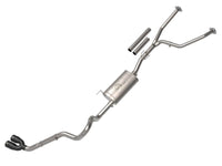 aFe 2022 Toyota Tundra V6-3.5L (tt) Vulcan Series 2.5in to 3in 304 SS Cat-Back Exhaust w/ Black Tip (49-36061-B)