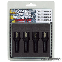 Advan Racing Pernos cortos 14X1.25, paquete de 4 (V0651)