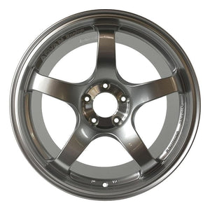 Advan Racing TCIII 18x9.5 +35 5x120 Wheel in Racing Hyper Silver