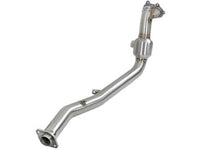 aFe Tubo de bajada de acero trenzado (calle) 15+ Subaru WRX STi H4-2.5L (t)