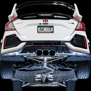 AWE Track Edition Exhaust Kit for FK8 Honda Civic Type R (catback+front pipe)