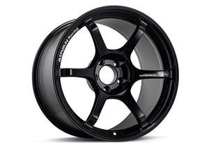 Advan RG-4 18x10.5 +32 5-112 Rueda negra semibrillante