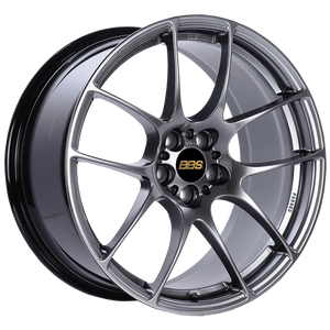 BBS RF Forged 18x9 +47 5x120 Wheel in Diamond Black Paint