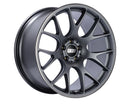 BBS CH-R 18x9" 5x120 +44 Satin Titanium Polished Rim Protector Wheel (CH133TIPO)