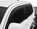 AVS 16-18 Toyota Tacoma Access Cab Ventvisor Deflectores de ventana en el canal 4 piezas - Negro mate