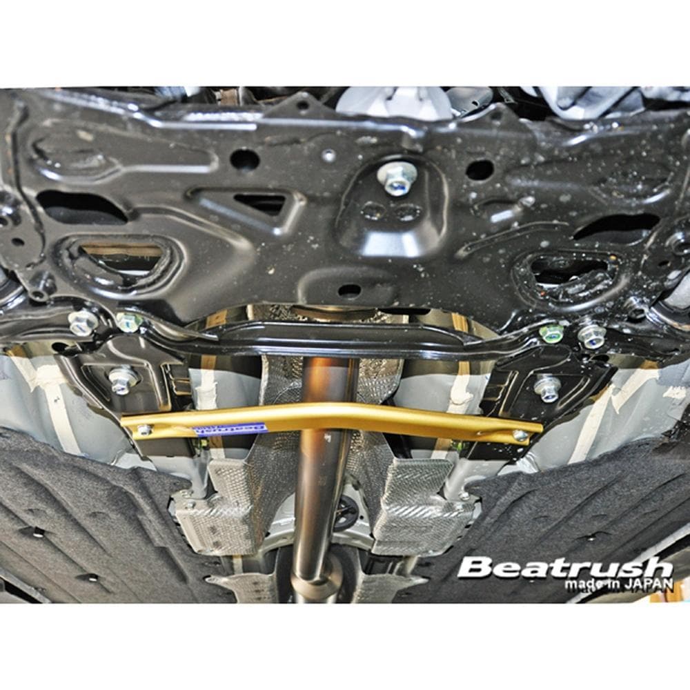 Beatrush Front Floor Performance Bar | 2017+ Honda Civic Type R (S84070PB-CAF)