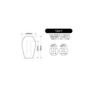 Beatrush Shift Knob M10×1.5 "White" Type C 6spd.