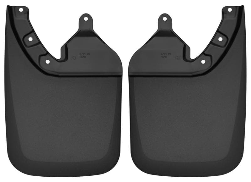 Husky Liners 2016 Toyota Tacoma w/ OE Fender Flares Custom Molded Rear Mud Guards - Black