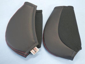 Almohadilla lateral de novia para Gias y Stradias (cuero negro)